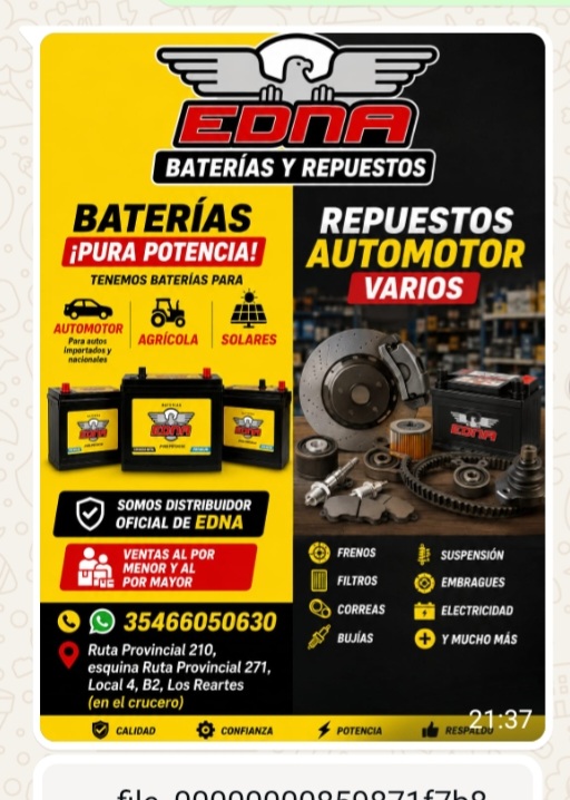 Edna - Baterías y Repuestos — foto 2 de 2