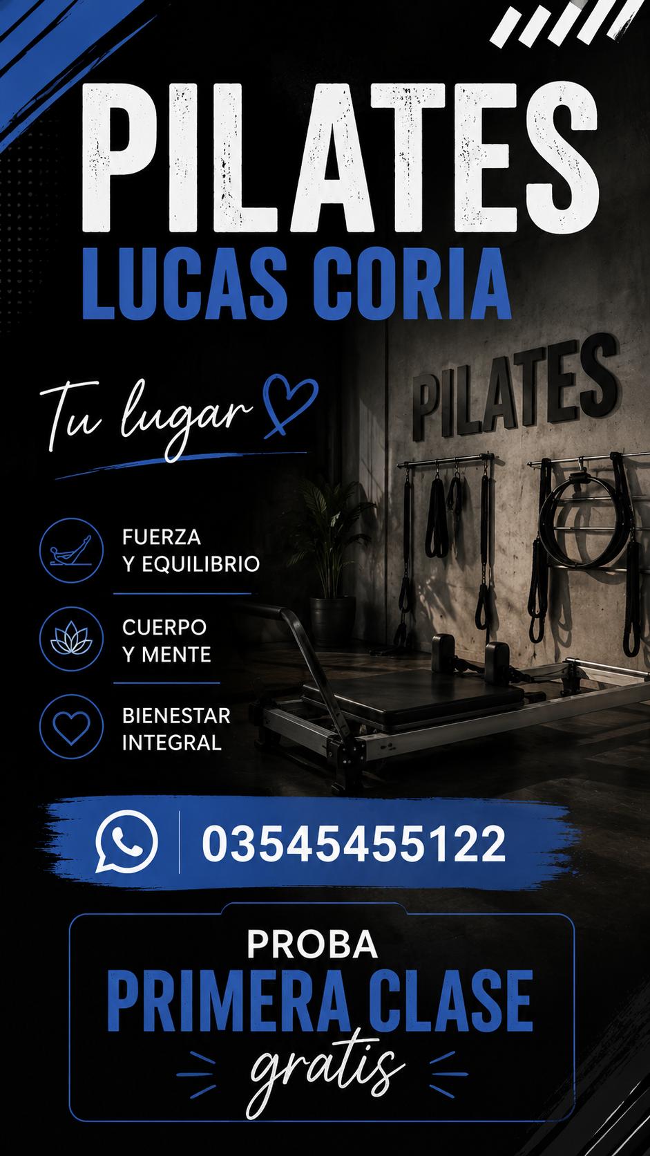 Logo de Pilates Lucas Coria