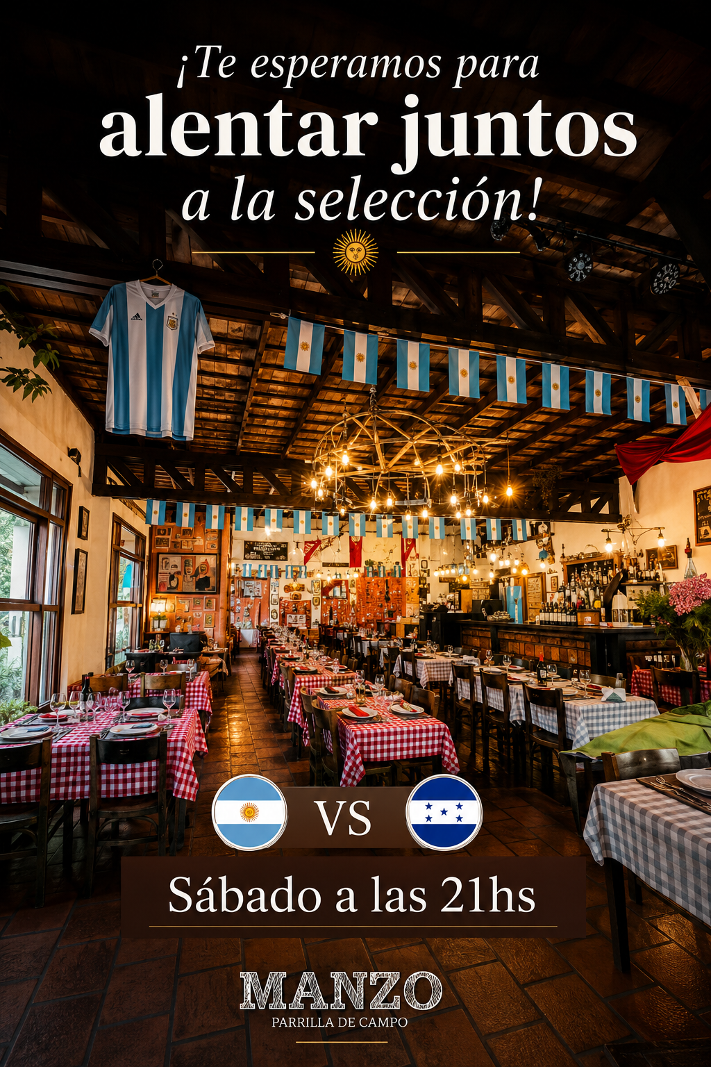 Manzo: el sabor del bodegón argentino en el corazón de Los Reartes