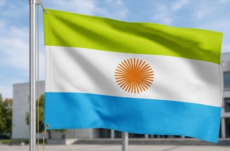 ¡Santa Rosa de Calamuchita ya tiene su bandera oficial!